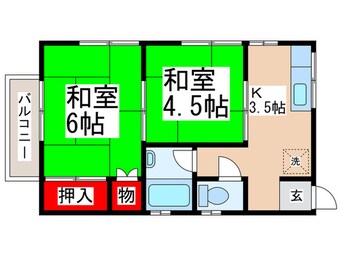 間取図 コ－ポ日暮