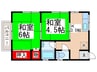 コ－ポ日暮 2Kの間取り