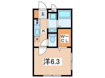 間取図 イ－ストアヴェニュ－片瀬