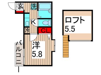 間取図 ブリリアントハイム