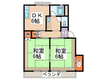 間取図 ホワイトサンプラザ