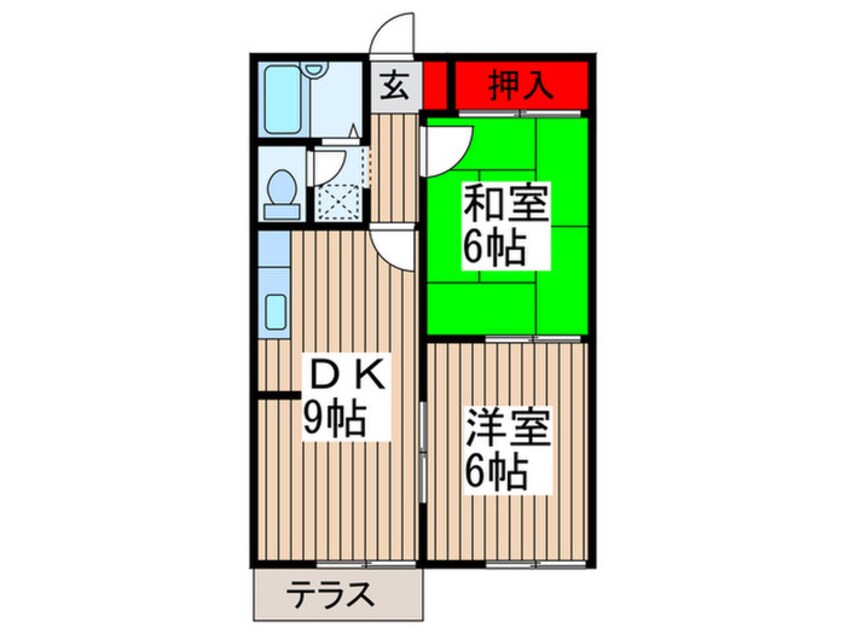 間取図 グランハイム細野