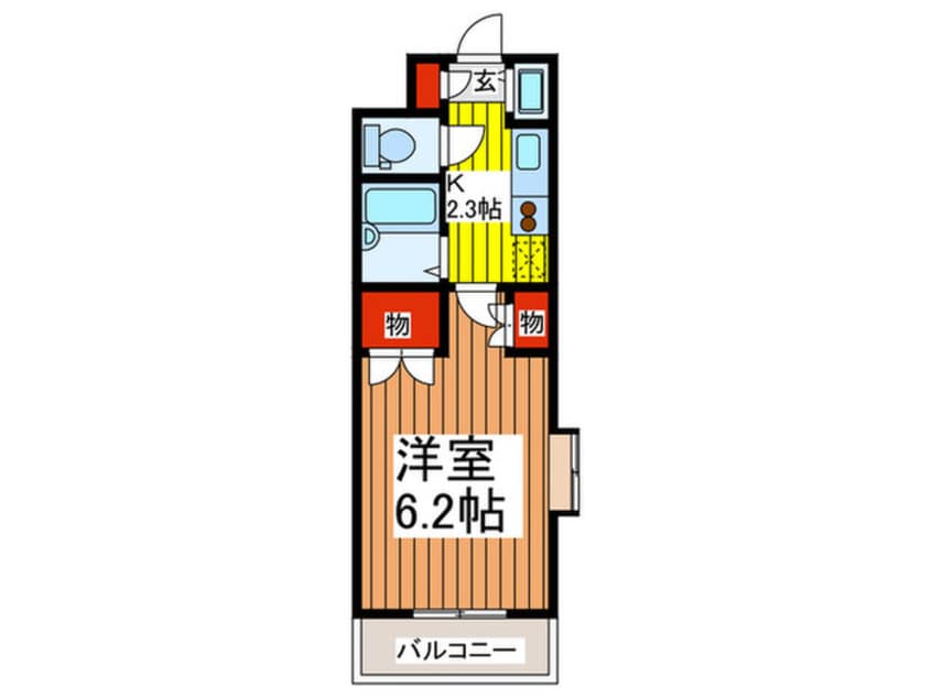 間取図 デルフィ与野本町