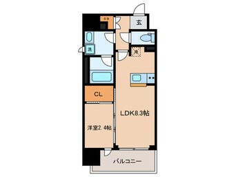 間取図 デュオフラッツ飯田橋ＥＡＳＴ