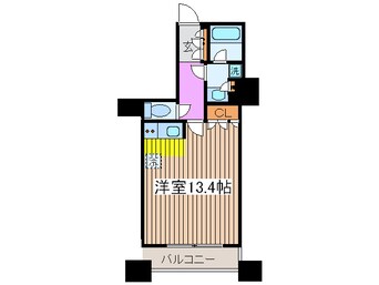 間取図 パークアクシス日本橋ステージ