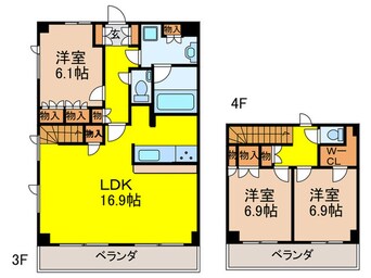 間取図 エルデンシア南大泉（315）