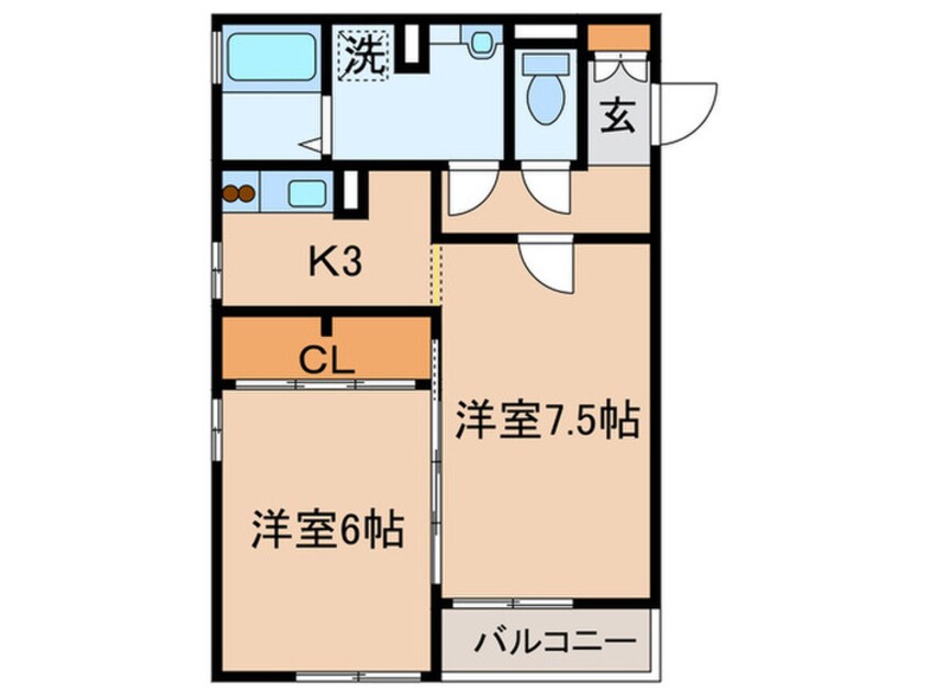 間取図 ウィステリア