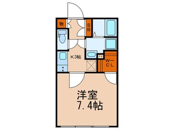 間取図 ＬＥＧＡＬＡＮＤ　ＷＡＳＥＤＡ
