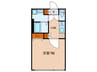 ＬＥＧＡＬＡＮＤ　ＷＡＳＥＤＡ 1Kの間取り