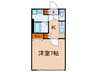 ＬＥＧＡＬＡＮＤ　ＷＡＳＥＤＡ 1Kの間取り