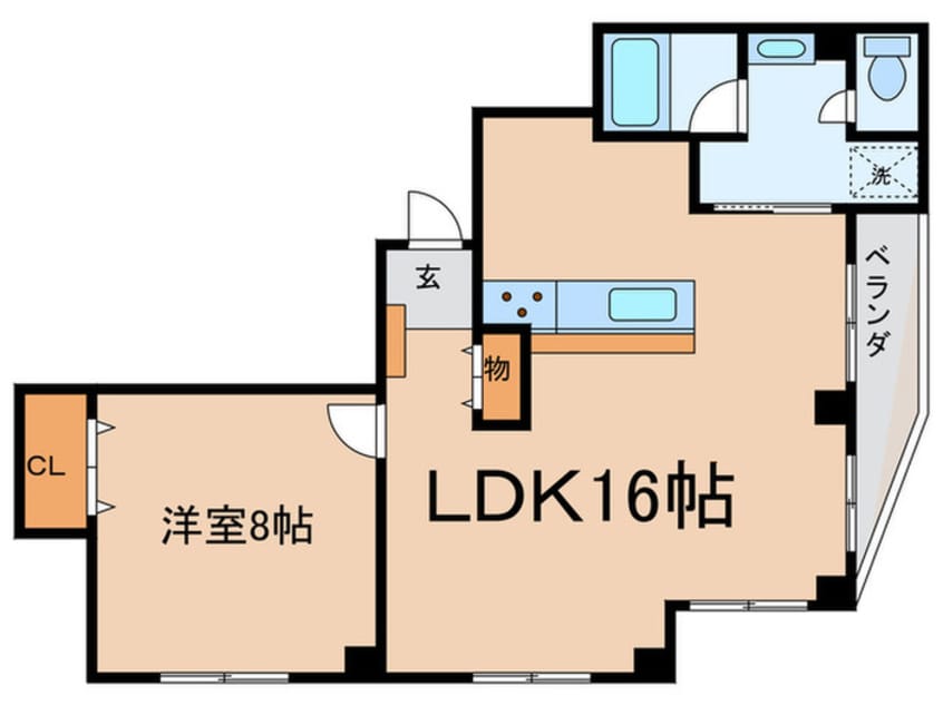 間取図 ヴィラ･ビアンカ
