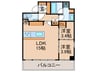 リエトコ－トアルクスタワ－ 2LDKの間取り