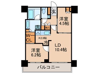 間取図 リエトコ－トアルクスタワ－