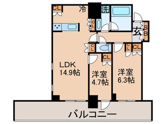 間取図 リエトコ－トアルクスタワ－