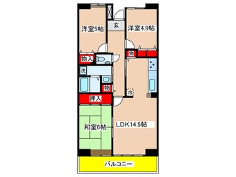 間取図 KDXレジデンス日吉