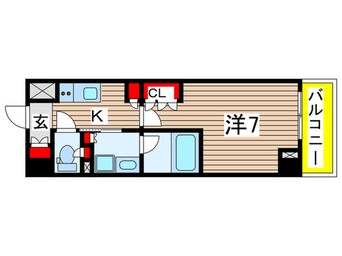 間取図 プラウドフラット菊川