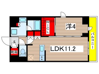 間取図 プラウドフラット菊川