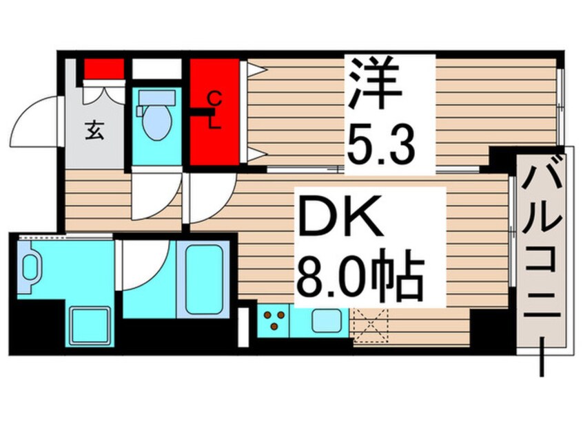 間取図 仮）Ｖｅｇａ　Ｓａｎｗａ