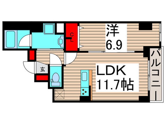 間取り図 ＶＥＧＡ　ＳＡＮＷＡ