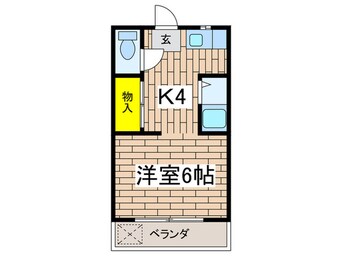 間取図 コ－ポ豊田