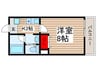 オリエンタルコ－ト高根台 1Kの間取り