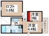 SORA西新井 2Kの間取り