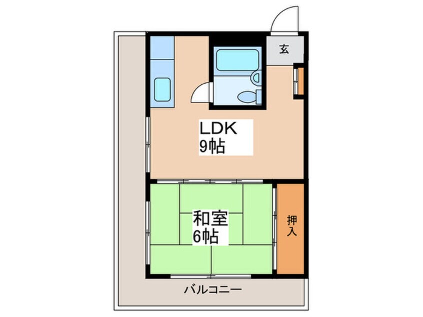 間取図 メゾン玉穂