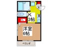 ハイツＫ１の間取図