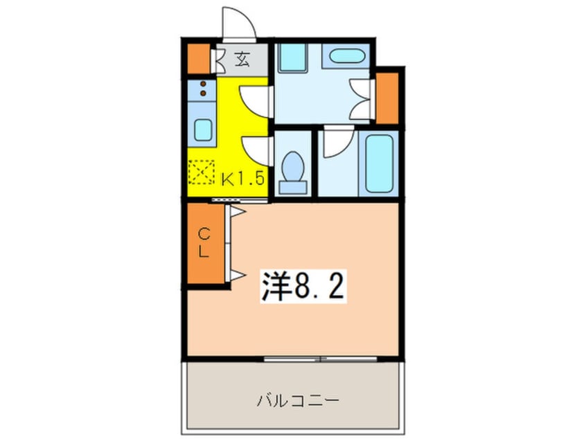 間取図 ZOOM調布