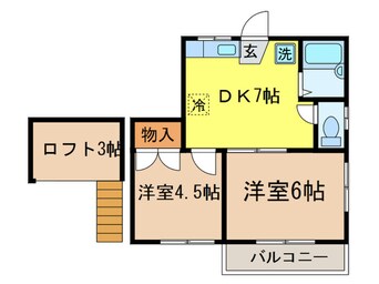 間取図 パークサイドハイツ