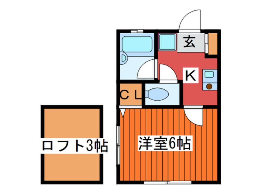 間取図 アヴァンセ赤羽Ⅰ