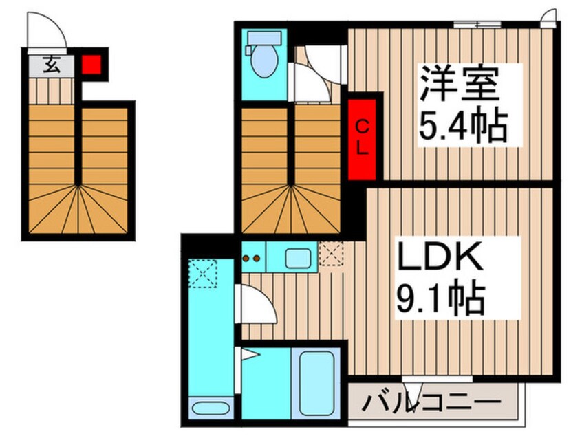 間取図 グラナーデ六月