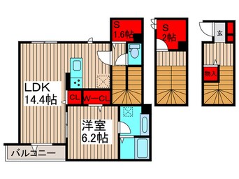 間取図 グラナーデ六月