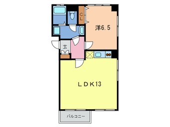 間取図 山口第二ビル