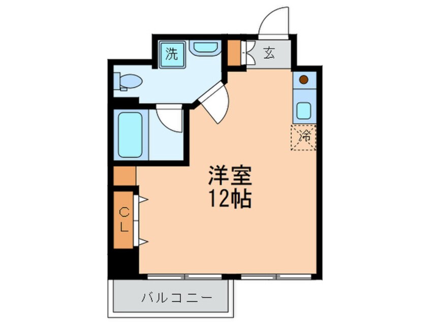 間取図 山口第二ビル