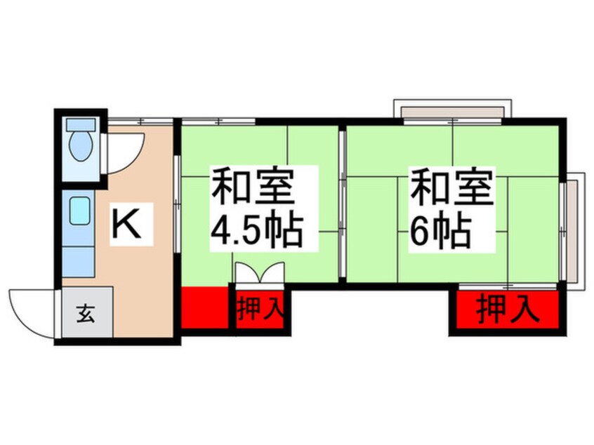 間取図 星乃家荘