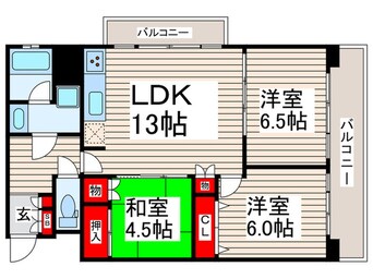 間取図 宇喜田住宅（1116）