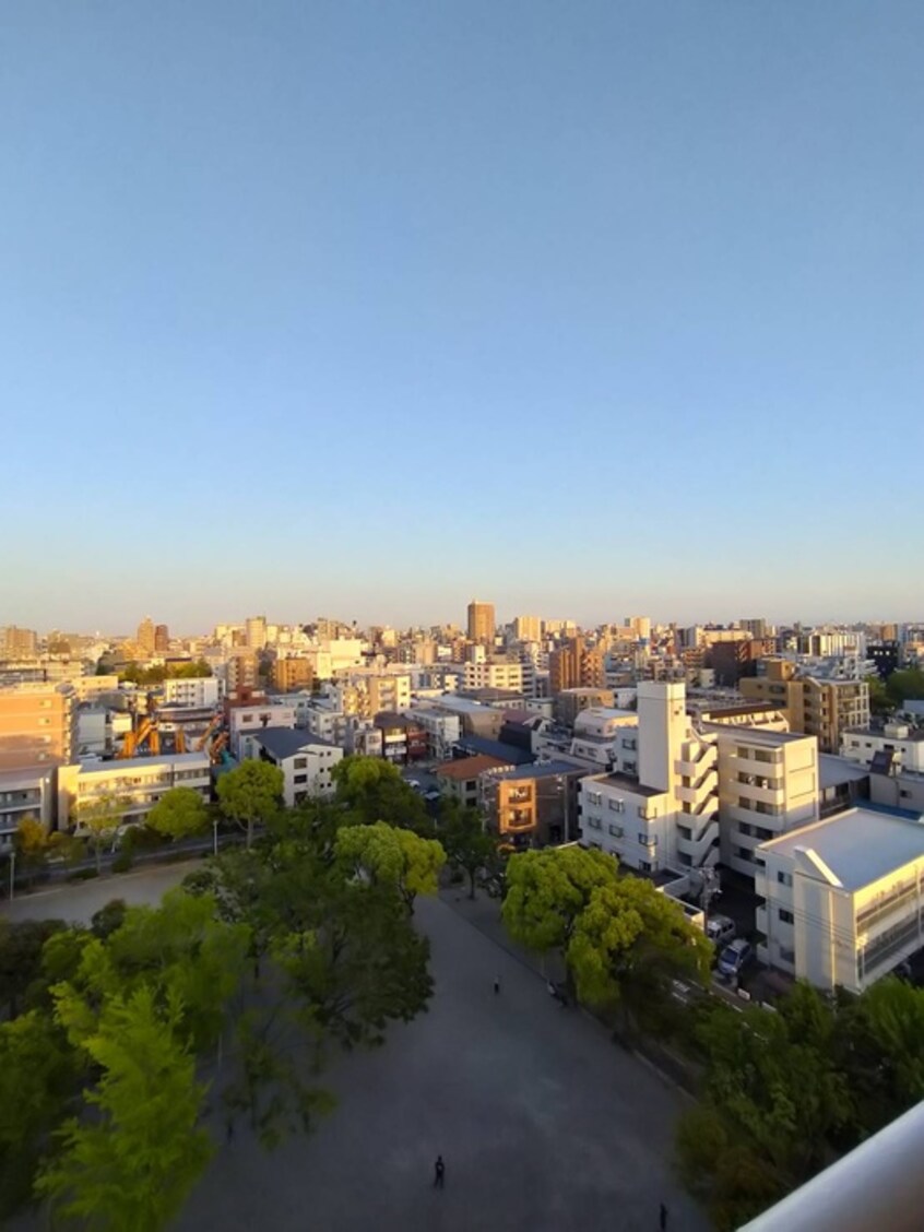 室内からの展望 宇喜田住宅（1116）