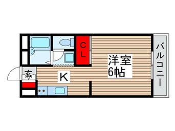 間取図 フローラルコスモ