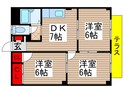 シティハイツ斉藤の間取図