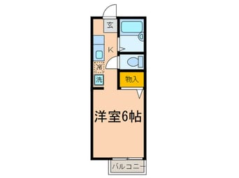 間取図 ハイツダブル