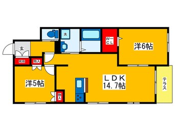 間取図 グランデュール