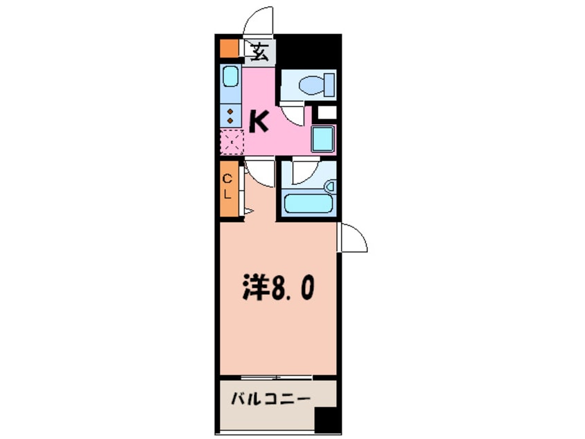 間取図 Ｃａｓａ　Ｖｅｒｄｅ