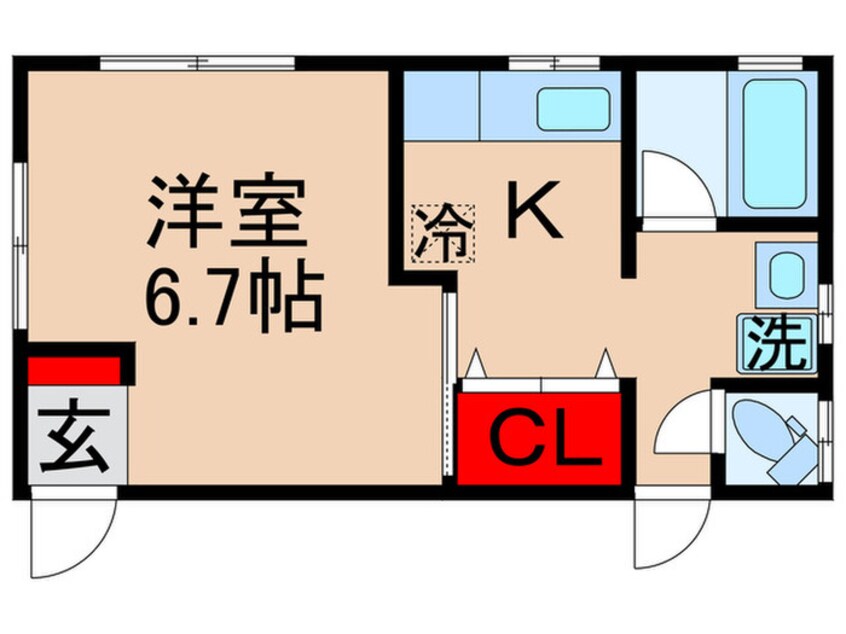 間取図 ハイム第三金町