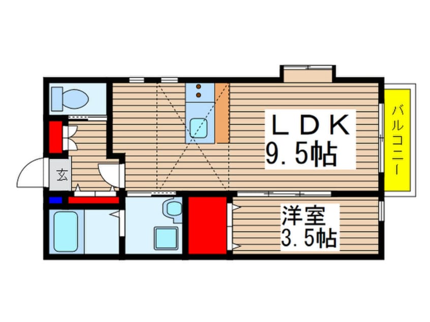 間取図 ソラーナ