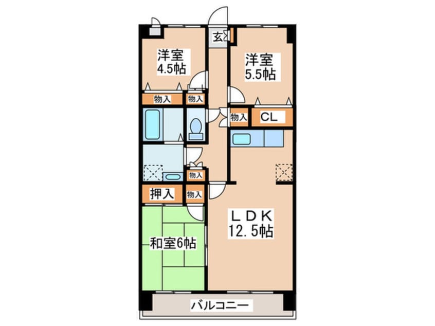 間取図 富志正