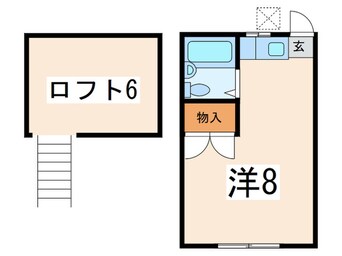 間取図 フジイハイツ