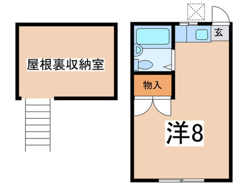 間取図 フジイハイツ