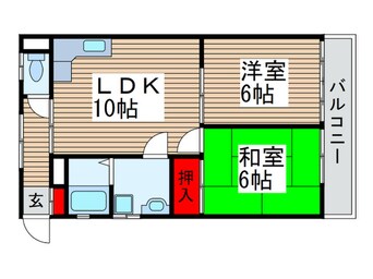 間取図 ホワイトハイツ