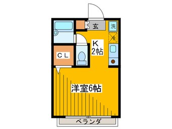 間取図 ハイツヴェルデ